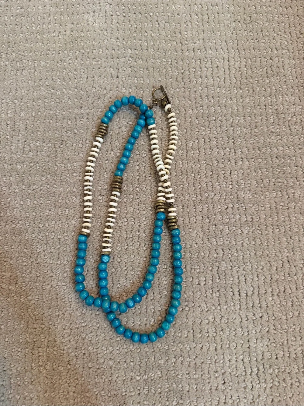 Turquoise Beaded Women's Necklace